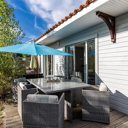 Chalet Bois Lac De Biscarrosse Parentis-en-Born Exterior foto
